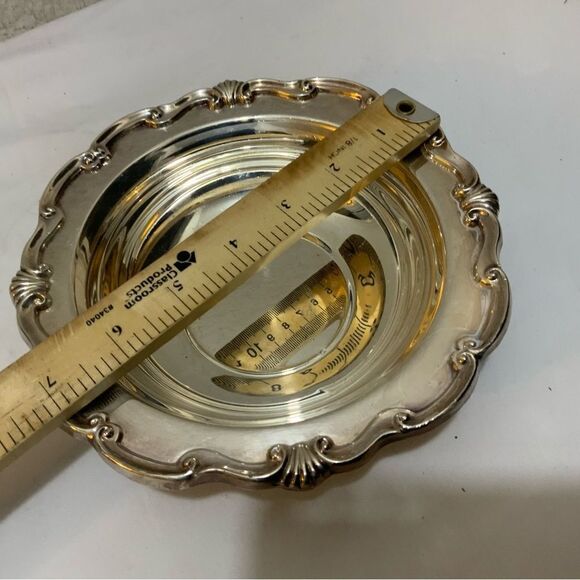FB Rogers Co Georgetown Silverplate Plate 7.5” diameter 2” deep - Picture 8 of 8